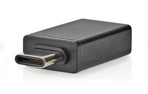 NEDIS Adaptador USB-C™ USB 3.2 Gen 1 - USB-C™ Macho - USB-A Fêmea - CCGB64915BK