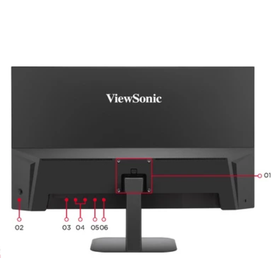 MONITOR ViewSonic de 27" 4K UHD HDR 10 VA2708-4K-HD