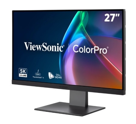 Monitor ViewSonic VP2788-5K Thunderbolt 4 de 27" 99% DCI-P3.