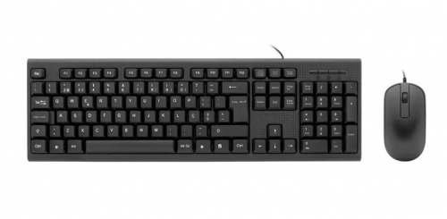 Teclado e Rato com fio COOLBOX COO-KTR-02UPT