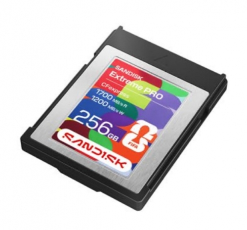 cartão de memória flash 256 GB CFexpress Tipo B SanDisk SDCFE-256G-GF4NN