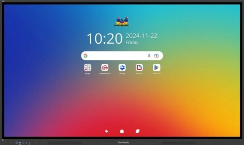 Viewsonic IFP8634 Quadro Interativo 2,18 m (86") 3840 x 2160 pixels Ecrã táctil Preto