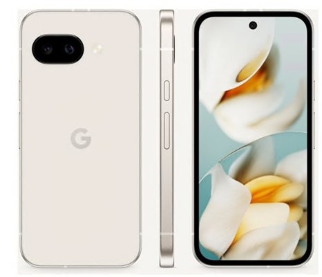 Google Pixel 9A 5G smartphone SIM duplo RAM 8 GB / Memória Interna 128 GB ecrã pOLED 6.3" porcelana GA09563-GB