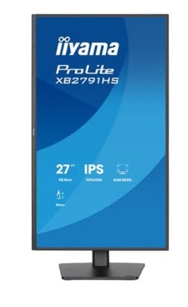 Monitor LED 27" iiyama ProLite XB2791HS-B1 Full HD 120 Hz IPS