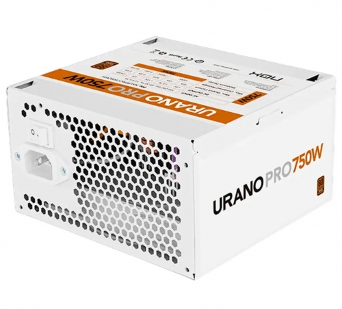 Fonte NOX Urano Pro 750W 80Plus Bronze Branca NXURPRO750BZWH