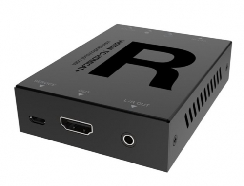 Transmissor e recetor extensão de KVM / áudio HDMI, USB VISION TC-HDMICAT+