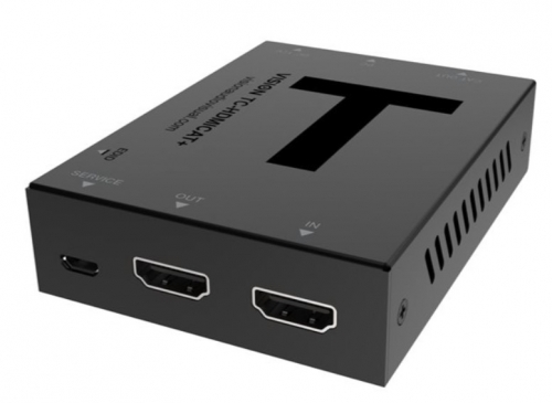 Transmissor e recetor extensão de KVM / áudio HDMI, USB VISION TC-HDMICAT+