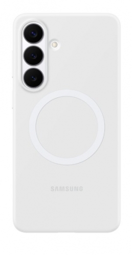 Capa magnética de silicone para Samsung Galaxy S26+ Branco , EF-ES947CWEGWW