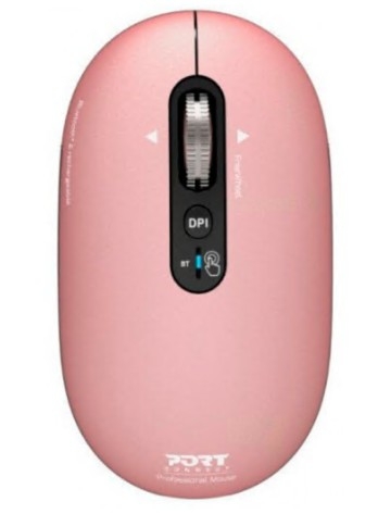 RATO PORT BLUETOOTH BATERIA PURE MAC SCROLL MAGNETICO COPPER ROSE 3200DPI