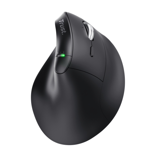 Rato Wireless TRUST Vertical Vyran Preto - 26107