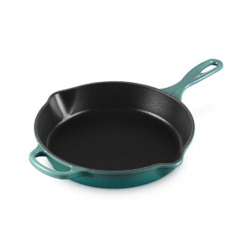 LE CREUSET - Frigideira Alta Signature Lisa 26cm Blue Riviera - 20187260990422