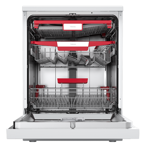 MÁQUINA DE LAVAR LOIÇA TEKA DFS76860WH 14 TALHERES 60CM BRANCO
