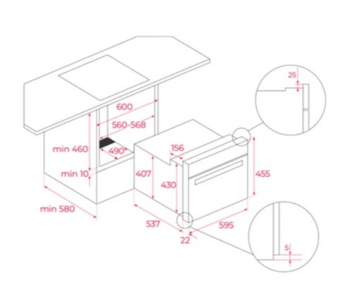 Forno TEKA MWC HLC 84-G1 C BM-DE1 Maestro 