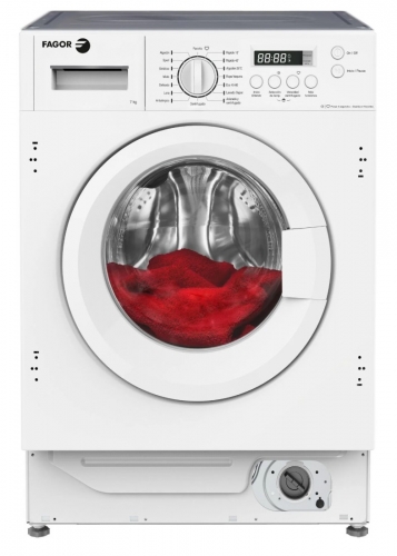 Máquina de Lavar Roupa Encastre Fagor 3FE-7514IT – 7 kg, 1400 rpm, Classe A