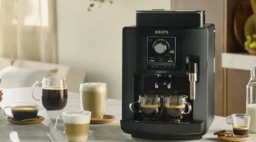 Máquina de Café Espresso KRUPS Fully Automatic Serenity EA4008E0