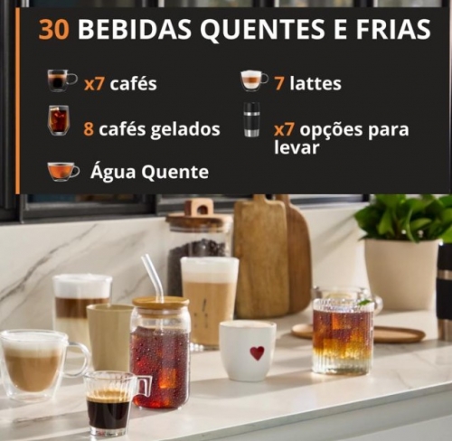 Máquina de Café Espresso Fully Automatic Sensation EliteKRUPS EA918GE0