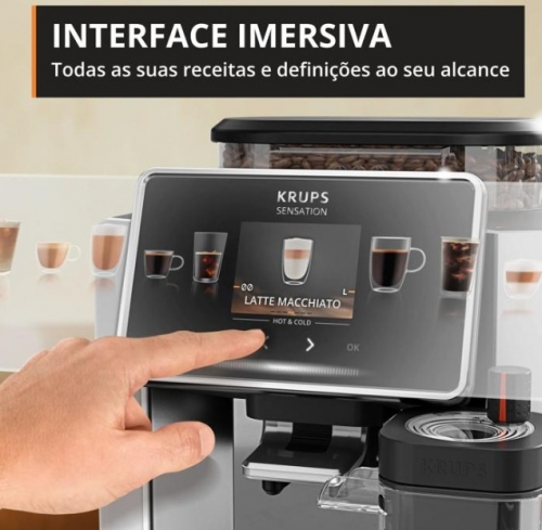 Máquina de Café Espresso Fully Automatic Sensation EliteKRUPS EA918GE0