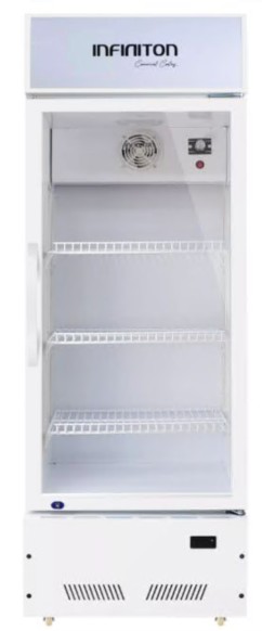 FRIGORÍFICO INFINITON FCL220 1P.VIDRO-120L.3P