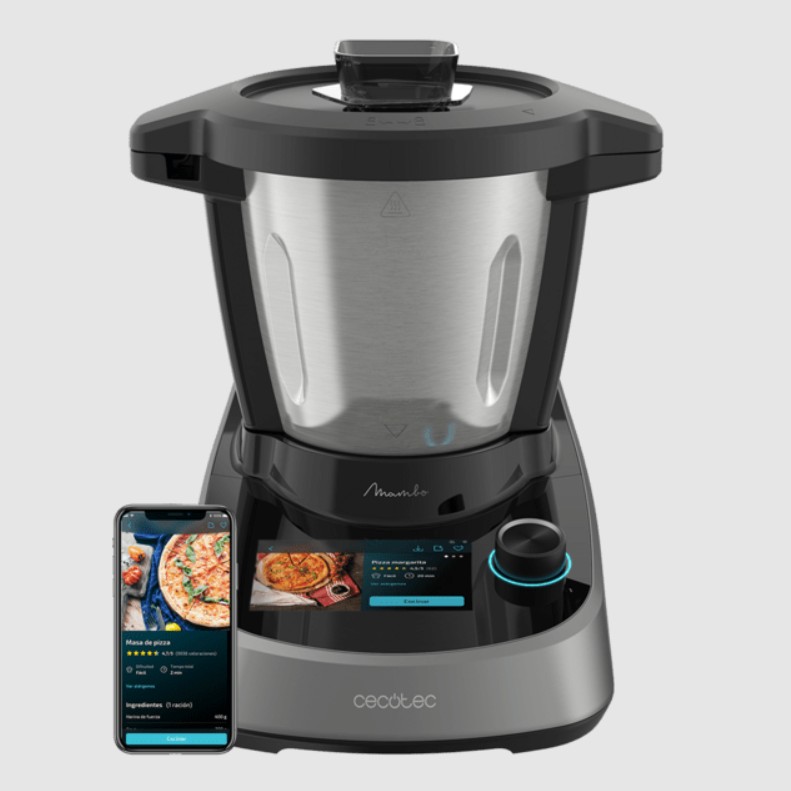 Robô de Cozinha Multifuncional Cecotec Mambo Touch 1600 W 3,3 L, 37 Funções