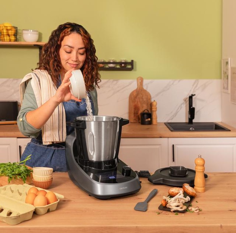 Robô de Cozinha Multifuncional Cecotec Mambo Touch 1600 W 3,3 L, 37 Funções
