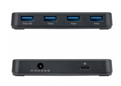 Hub USB StarTech.com ST4300USB3V2-UE — 4 Portas USB-A, 5 Gbps, Autoalimentado, USB-C/USB-A, 24 W
