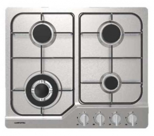 PLACA CONFORTEC CFH6401GX 4GAS INOX