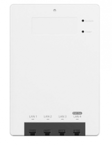 RUIJIE WI-FI 6 AX3000 DUAL-BAND MULTI-PORT WALL-PLATE AP , RG-E-120GE