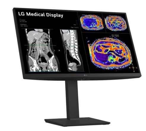 Monitor de revisão clínica LG 27HS713C-B IPS de 27" e 8MP 16:9 8MP 4K HDMI DP USB-C HAS PIVOT MEDICO 