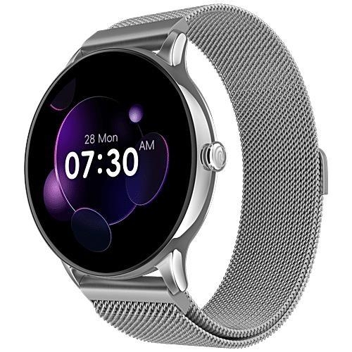 NOISE - Smartwatch Twist Go Silver Link | wrb-sw-twistgo-meshmtl-slvr_slvr