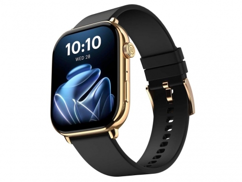 NOISE - Smartwatch Pulse 4 Max Midnight Gold | wrb-sw-cfpulse4max-std-gld_blk