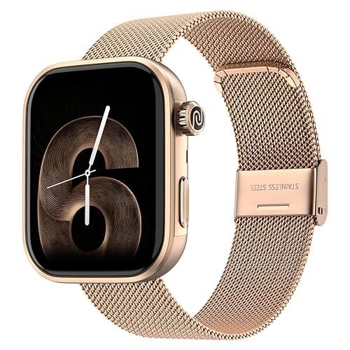 NOISE - Smartwatch Pro 6 AI Rose Gold Link | wrb-sw-colorfitpro6-meshmtl-rgld_rgld