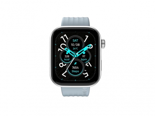 NOISE - Smartwatch Pro 6 AI Ice Blue | wrb-sw-colorfitpro6-std-slvr_blu