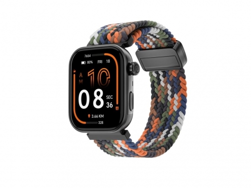 NOISE - Smartwatch Pro 6 AI Prismatic Weave wrb-sw-colorfitpro6-ny-blk_rnbw