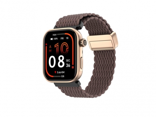 NOISE - Smartwatch Pro 6 AI Vineyard Weave | wrb-sw-colorfitpro6-ny-rgld_wine
