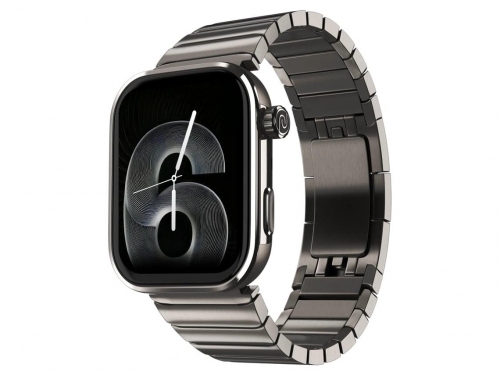 NOISE - Smartwatch Pro 6 MAX AI GPS Pure Titanium | wrb-sw-cfpro6max-glossymtl-titnum_titnum