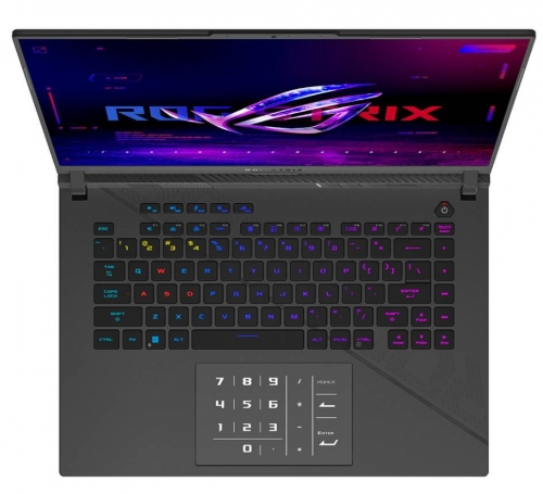 PORTÁTIL ASUS ROG STRIX G16 G614PW 16" AMD RYZEN 9 8940HX 32GB 1TB NVIDIA RTX 5080 Wo/OS , 90NR0QK7-M007H0