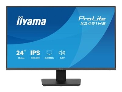 iiyama ProLite X2491HS-B1 - monitor LED - Full HD (1080p) - 24" | X2491HS-B1