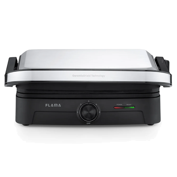 GRELHADOR PLACAS FLAMA 4522FL 2000W HEAT PRO