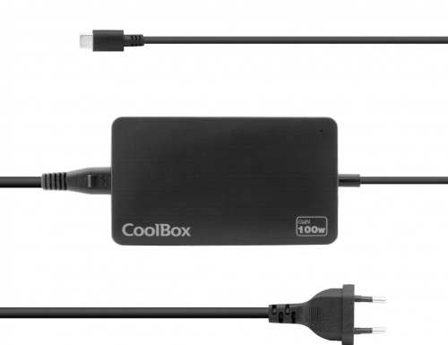 CARREGADOR PORTATIL COOLBOX GAN USB-C 100W , COO-NB100-UC