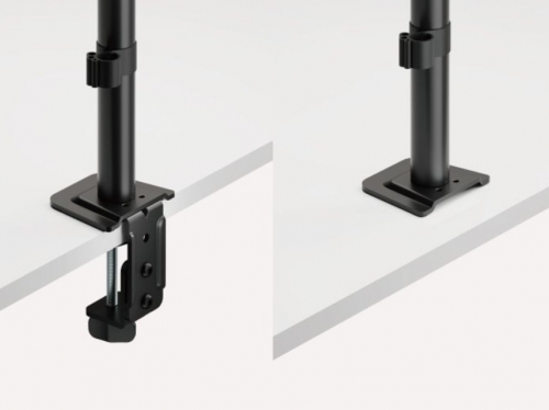 SUPORTE DE SECRETÁRIA EQUIP ERGO 650176 – DUAL MONITOR DESK MOUNT – 17" A 32"