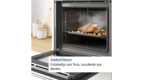 Forno Encastre Bosch Serie8 HSG636BS1 60cm Hidrolítico 71L ClasseC