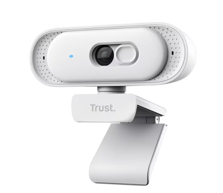 WEBCAM TRUST TOMAR QHD 2K BRANCA , 26180