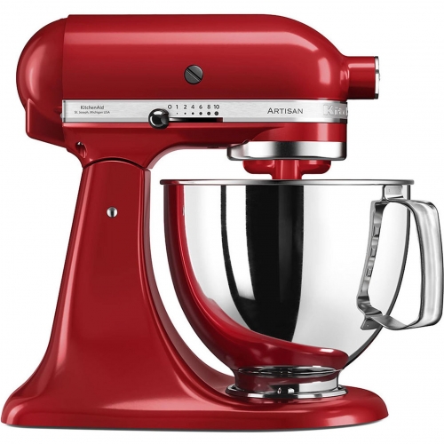 KITCHENAID - Robot de Cozinha Artisan 4,8L Vermelho 5KSM125EER