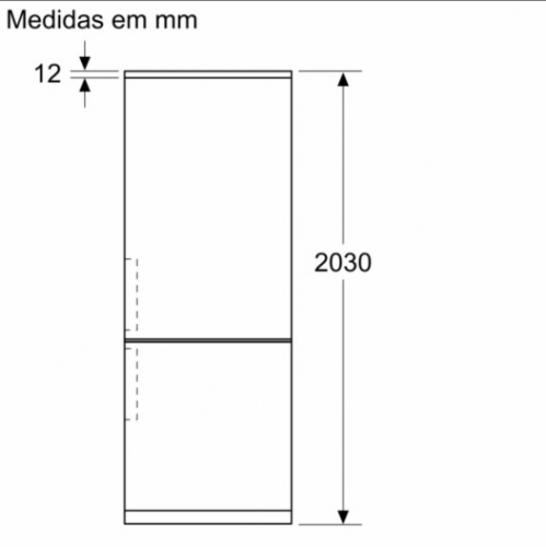 FRIGORÍFICO COMBINADO SIEMENS KG39NVXCG 363LT 203CM