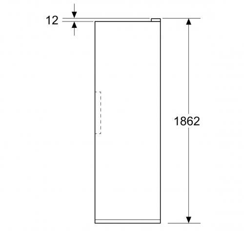 Arca congeladora vertical Siemens GS36NVWDG iQ500 242 L NoFrost