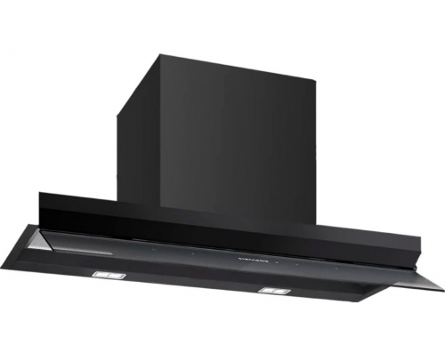 CHAMINE SIEMENS LJ88BET60 80CM 427/851m3/h VIDRO PRETO (A+)