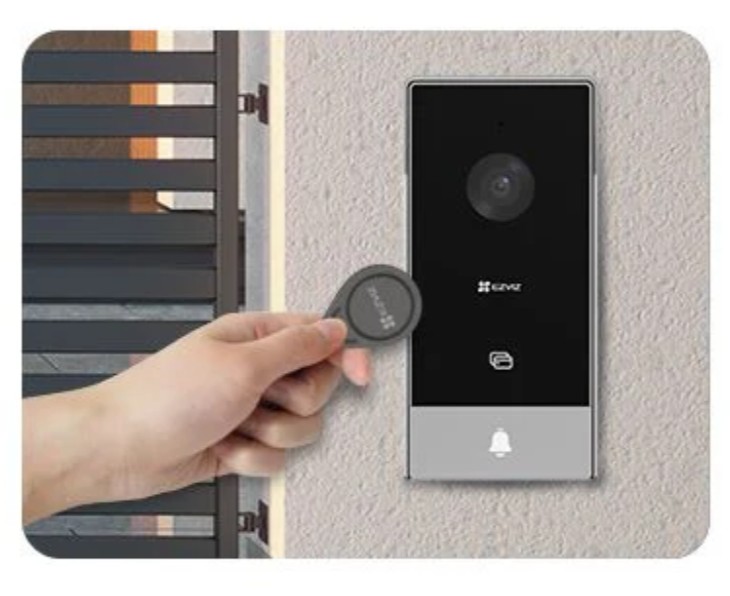 Vídeo Porteiro Wi-Fi Ezviz HP7 2K , 318500239