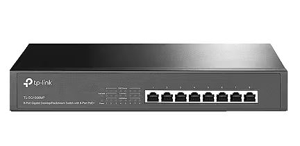 TP-LINK 8-Port Gigabit PoE+ Switch 8 Gigabit RJ45 Ports | 3431932