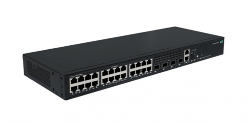 Switch HPE Networking CW 2150 - 24 Portas 10/100/1000 Mbps + 4 Portas SFP+ 1G/10G, EU – S6X50A