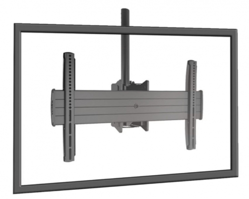 Kit de Montagem Chief FUSION LCM1X2U para montagem em teto, 1 x 2 (preto)